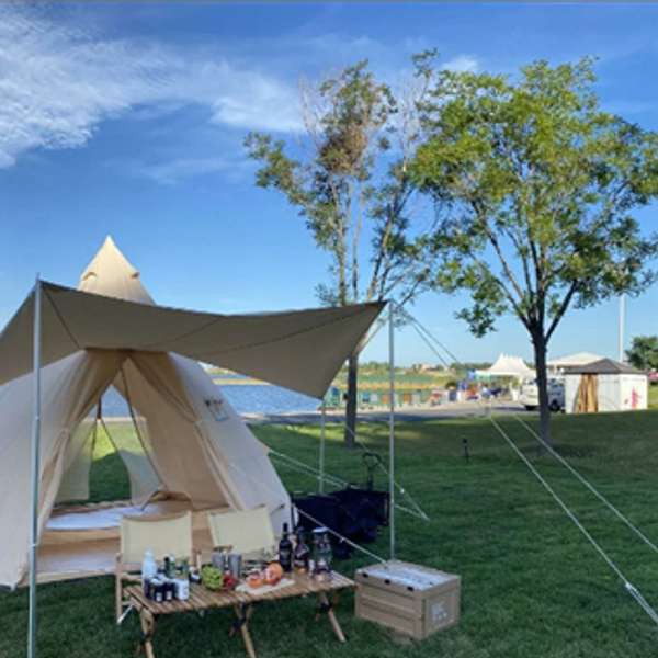 5 Man Luxury Glamping Pole Tent