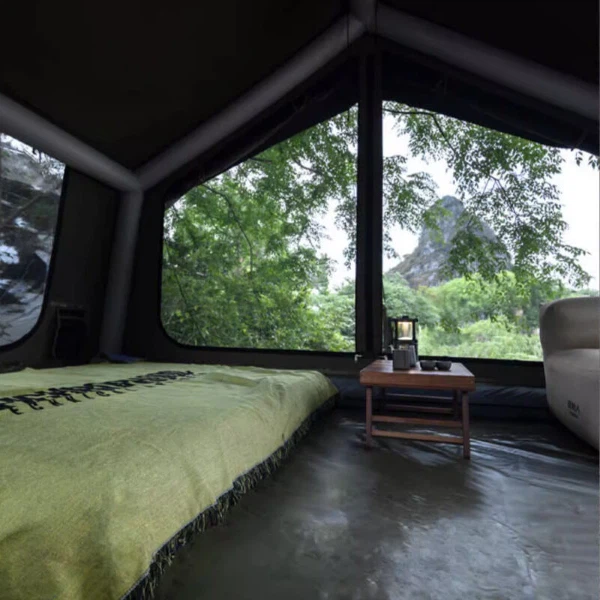 Inflatable Space-Saving Outdoor Tent