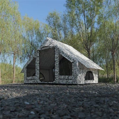 Tentes efficaces et imperméables pour les événements